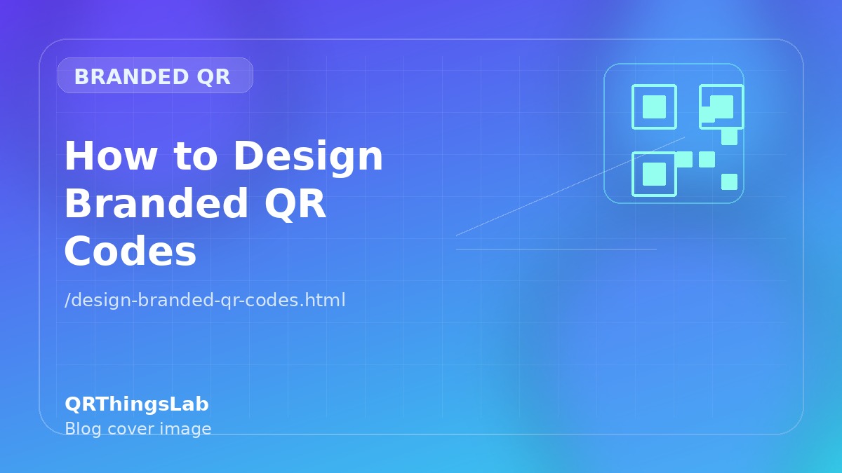 How to Design Branded QR Codes